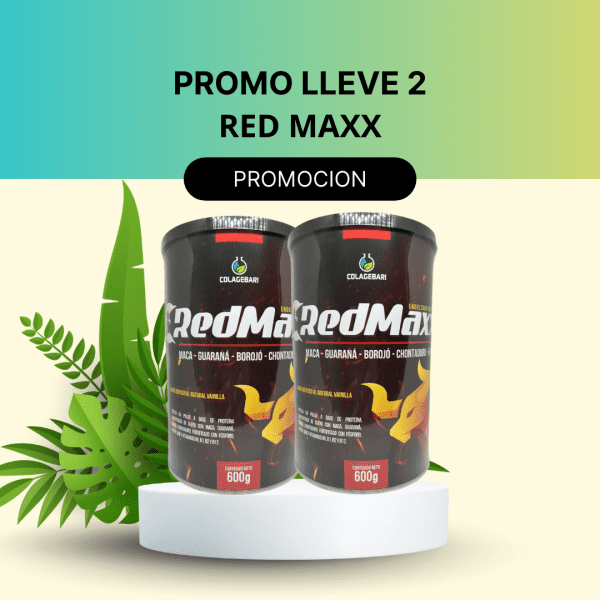 PROMOCION LLEVE 2 RED MAXX