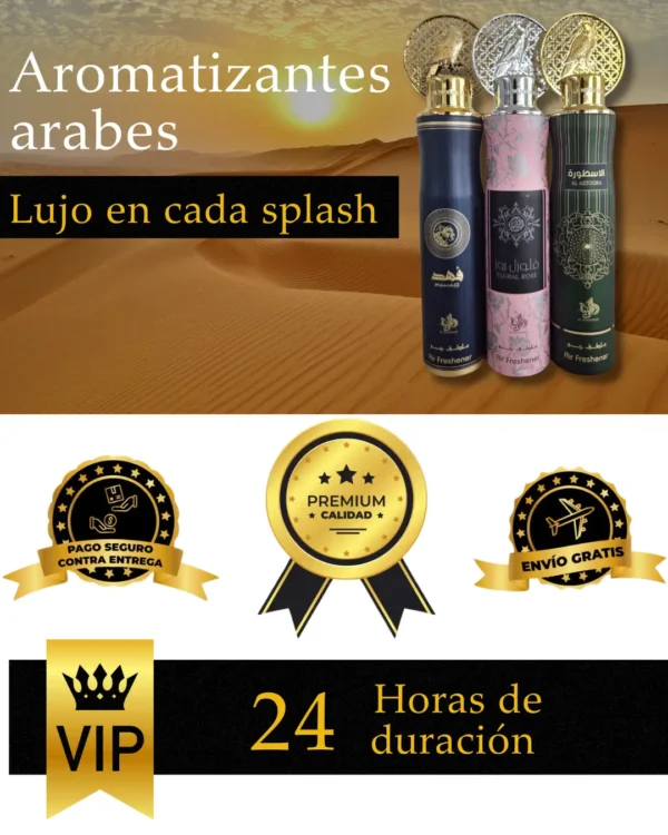 Aromatizante Arabe Promoción x 3 - Imagen 3