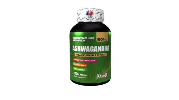 Ashwagandha Ultra Strength (5500 mg) x 100 Softgels